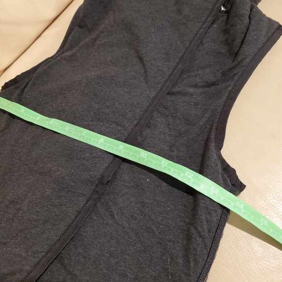 Reversible vest ivivva lululemon sherpa forever grey black size 12 soft cotton - Picture 12 of 13